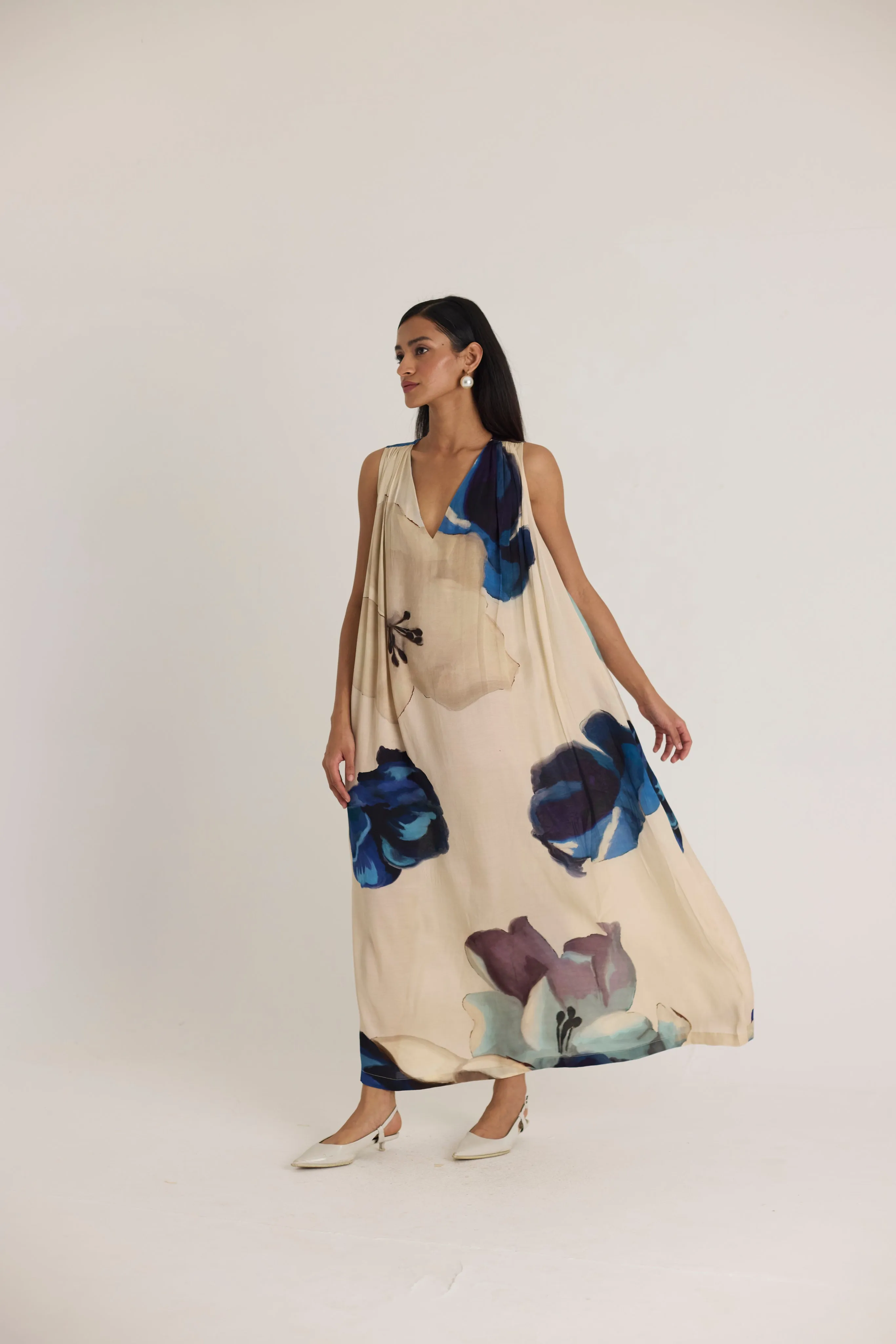 Sweet Pea Satin Dress