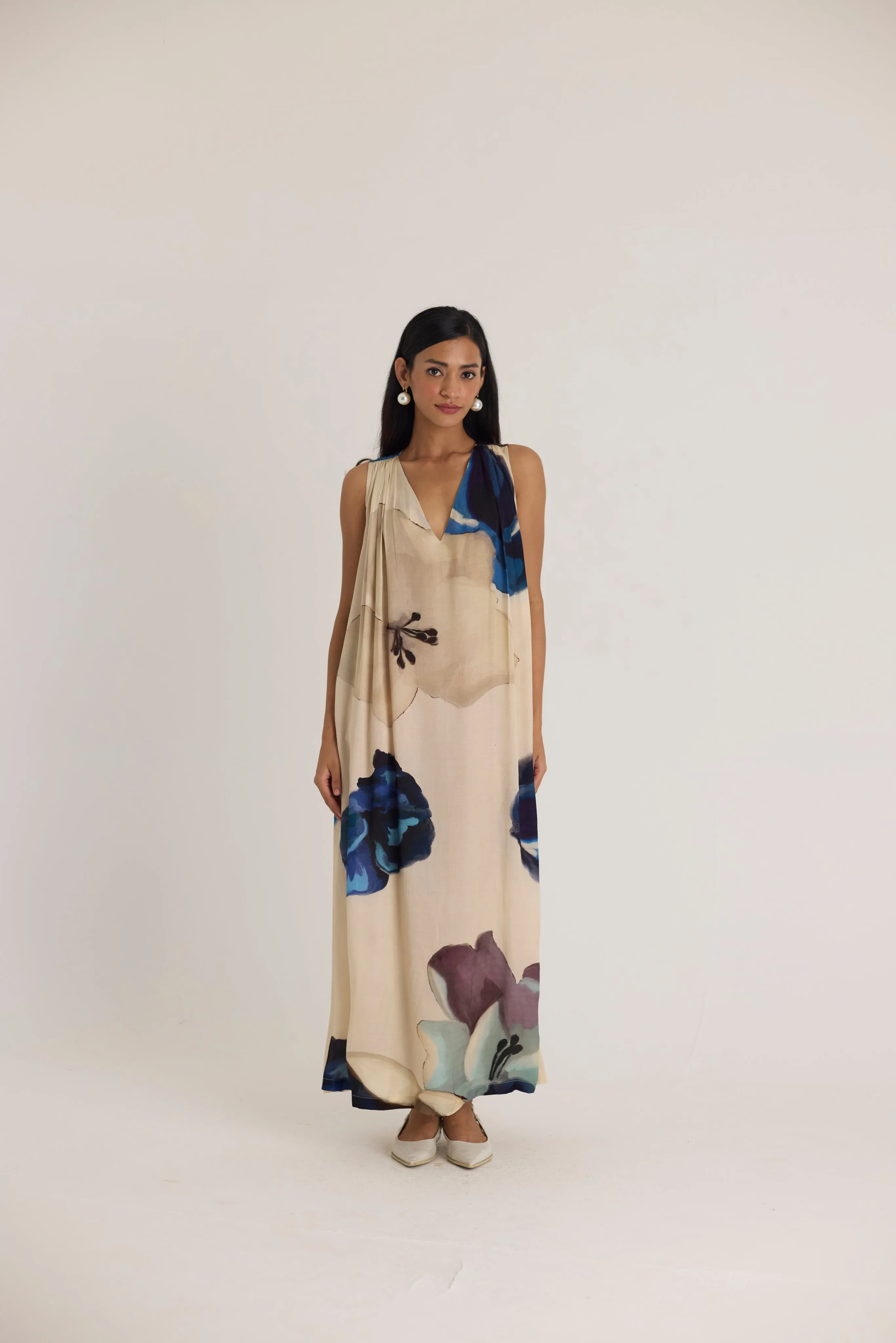 Sweet Pea Satin Dress