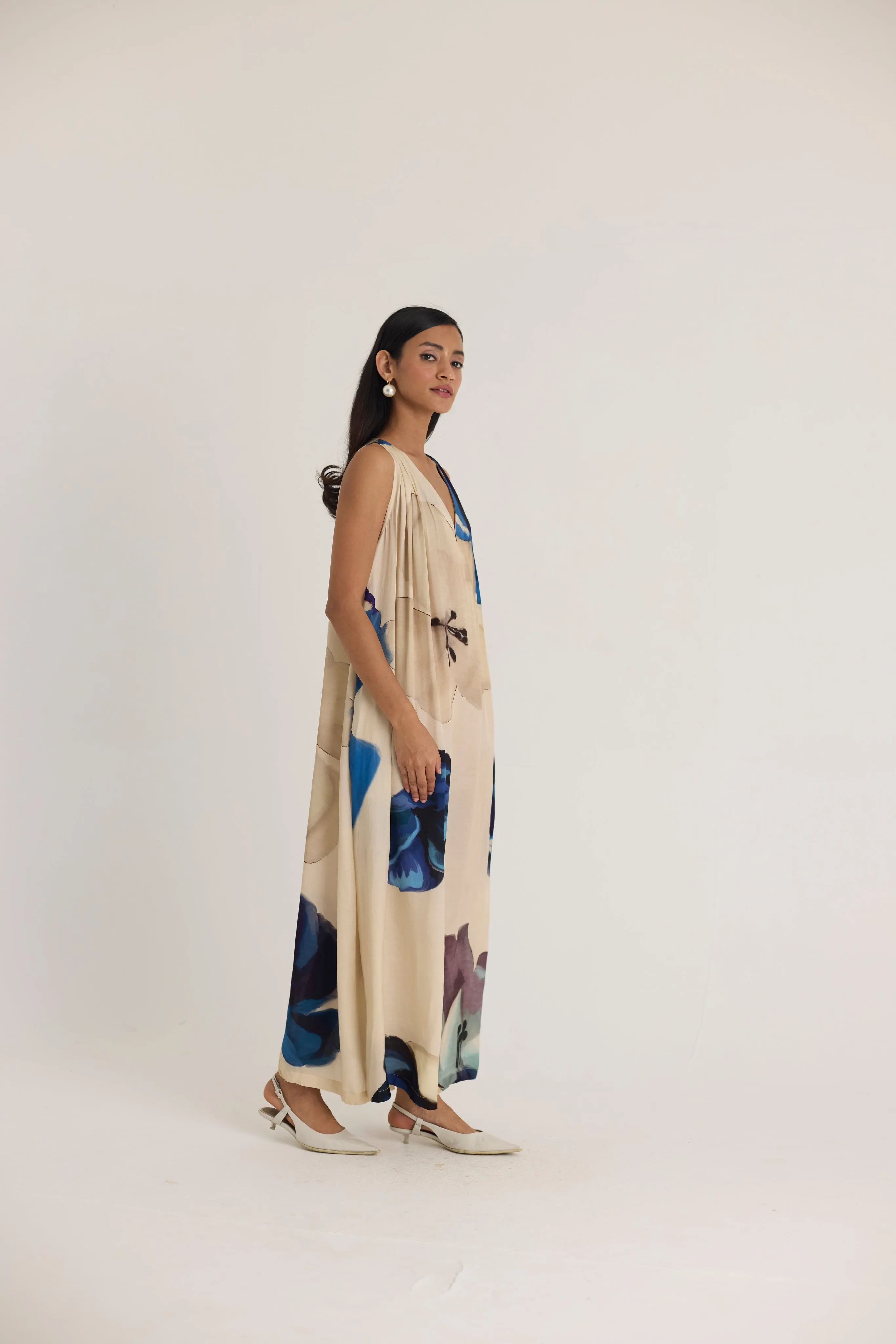 Sweet Pea Satin Dress