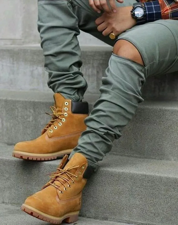 Tan Nubuck Leather Armonia Ankle Rugged Lace Up Combat Hiking Boots with Chunky Track Sole