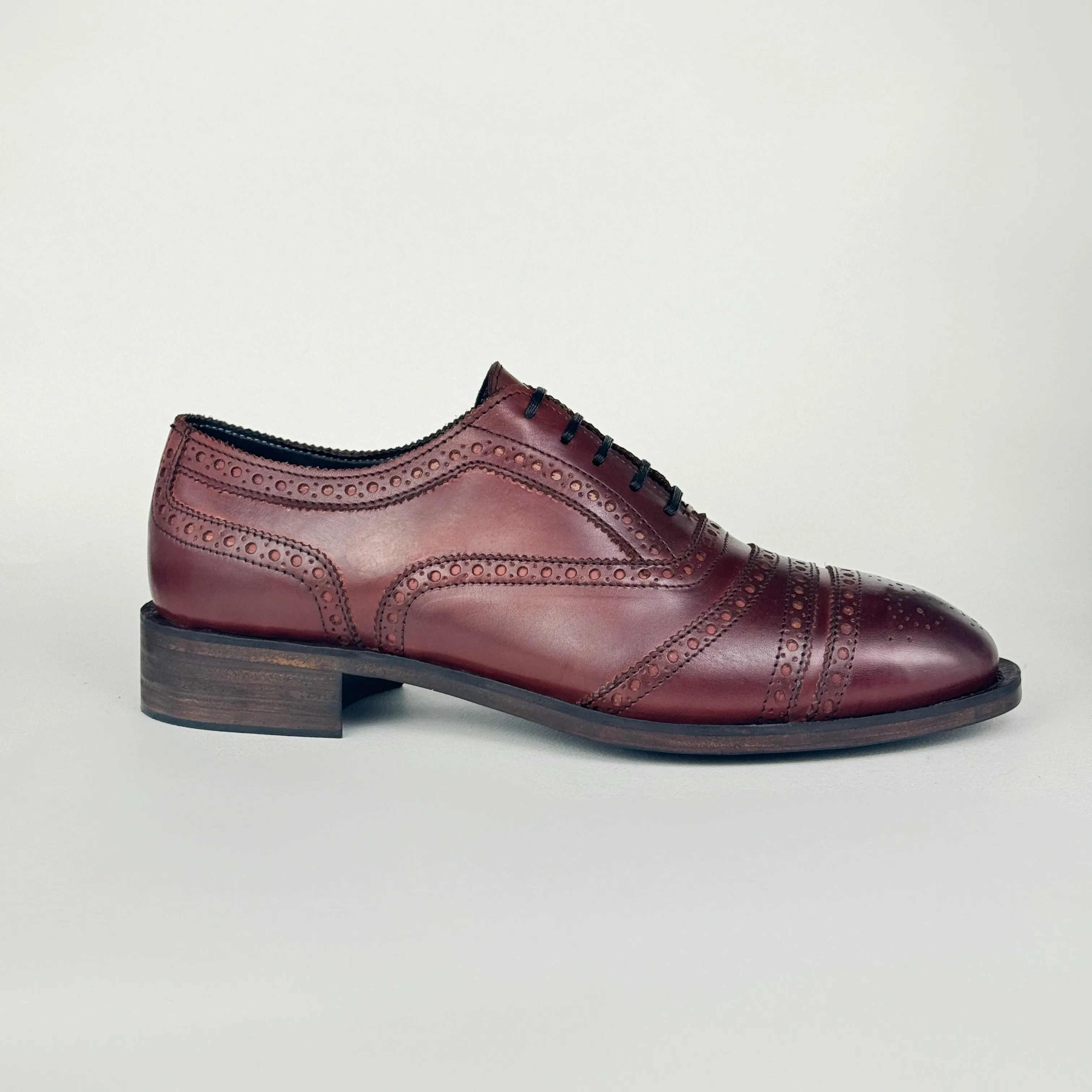 The Burgundy Brogue – Goodyear Welted