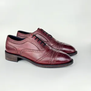 The Burgundy Brogue – Goodyear Welted