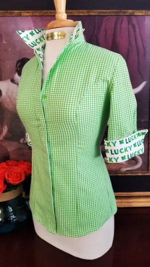 THERESE SHIRT IN CLOVER