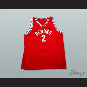 Tim Duncan 2 Demons Basketball Jersey