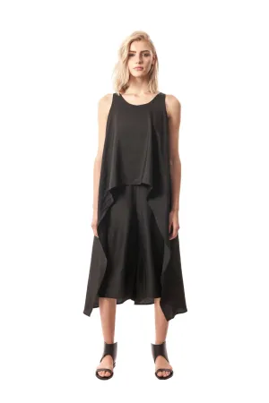 Trapani Reversible Draped Jumpsuit