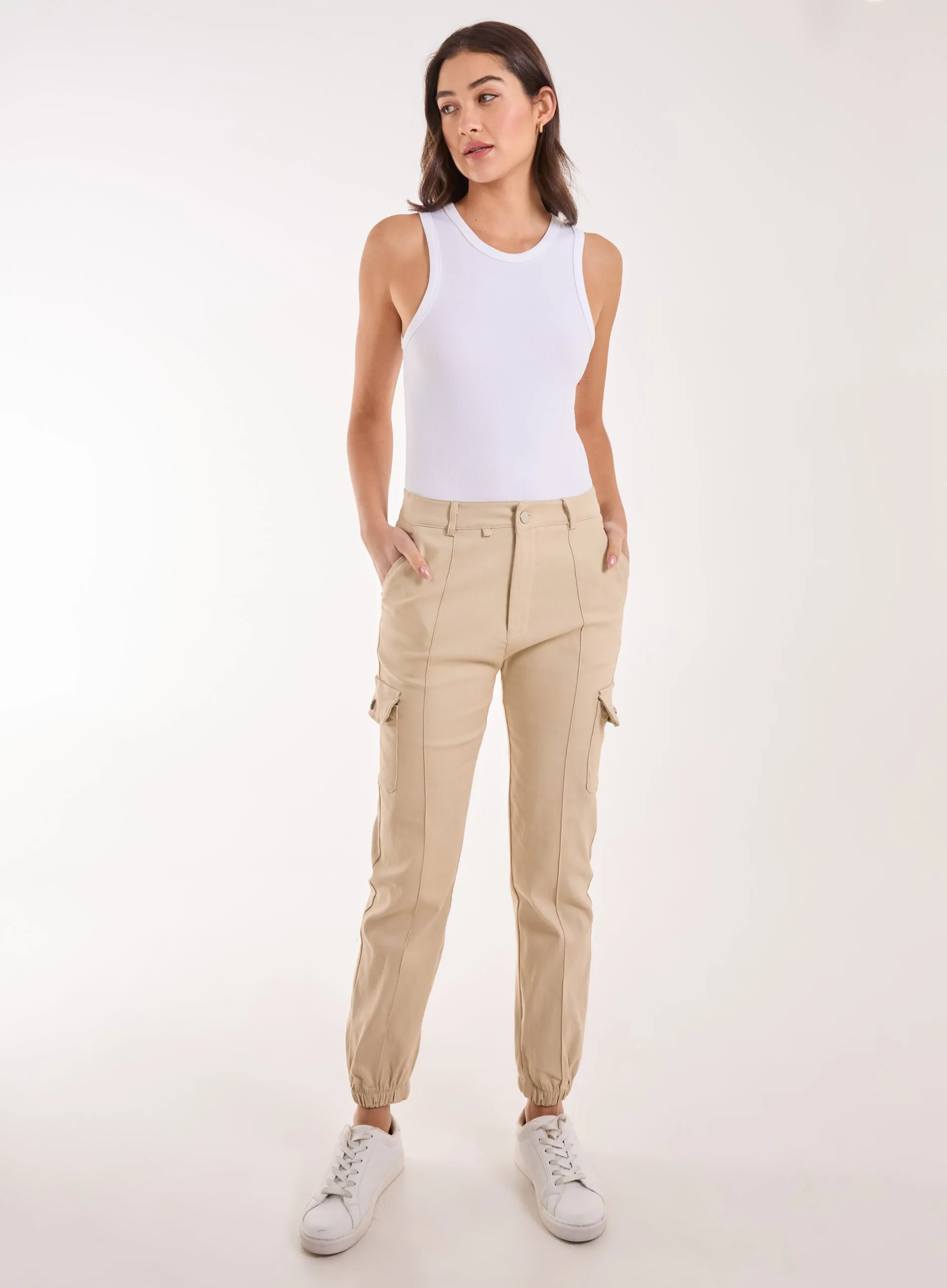 Utility Stretch Cargo Trousers