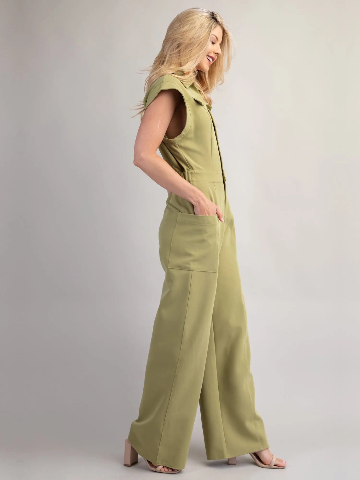 Utility Two Pocket Jumpsuit