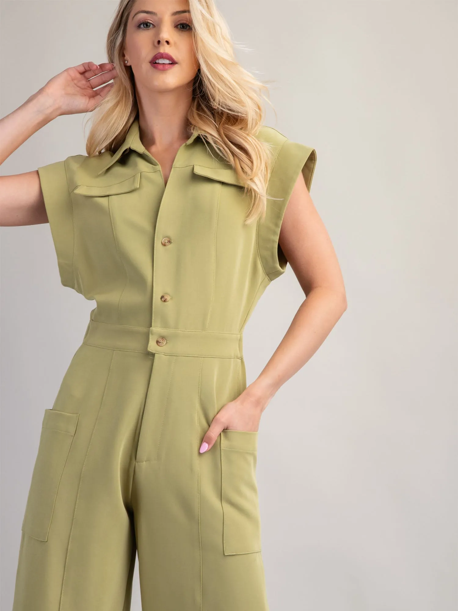 Utility Two Pocket Jumpsuit