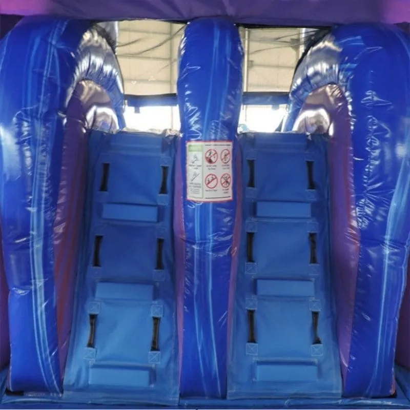 Wave Bounce House Combo Wet n Dry with Slide