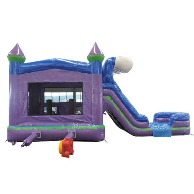 Wave Bounce House Combo Wet n Dry with Slide