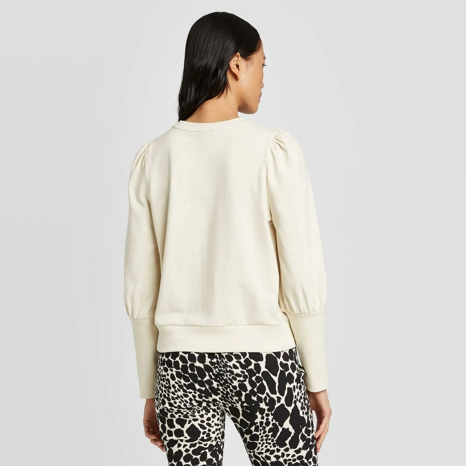 Who What Wear Women's Edwardian Pullover Sweatshirt