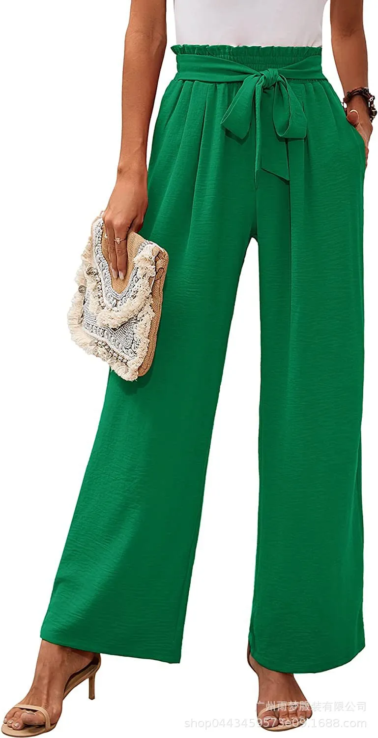 Wide-leg pants-D118 | Inspanda
