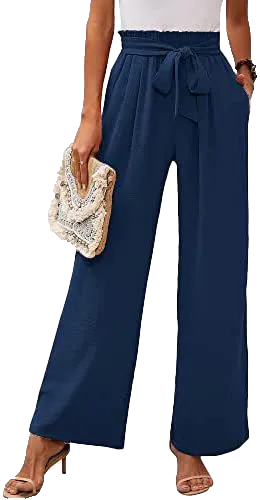 Wide-leg pants-D118 | Inspanda