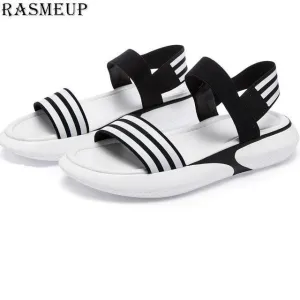 Women's Chunky Shoes Fashion Buckle Thick Soled Casual Woman Beach Sandal