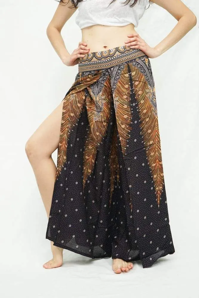 Wrap around pants,Boho pants,Beach pants,hippie pants,vacation pants,Open Leg Pants,bohemian wrap around pants,boho open pants