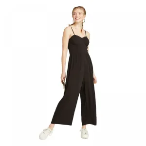 Xhilaration Women's Sleeveless Sweetheart Neck Bra Cup Jumpsuit